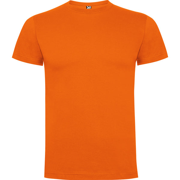 Roly Dogo Premium men's T-shirt in orange, ready for logo printing or embroidery
