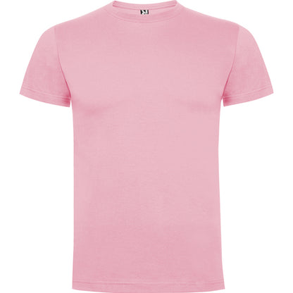 Roly Dogo Premium men's T-shirt in light pink, ready for logo printing or embroidery