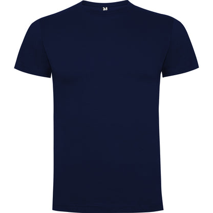 Roly Dogo Premium men's T-shirt in navy blue, ready for logo printing or embroidery