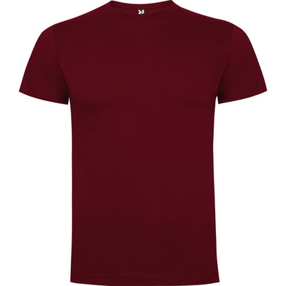 Roly Dogo Premium men's T-shirt in garnet, ready for logo printing or embroidery