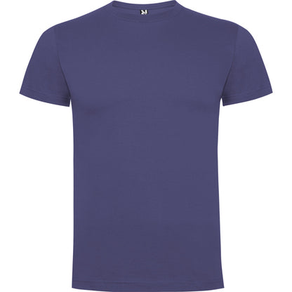 Roly Dogo Premium men's T-shirt in denim blue, ready for logo printing or embroidery