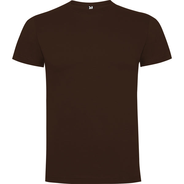 Roly Dogo Premium men's T-shirt in chocolate, ready for logo printing or embroidery