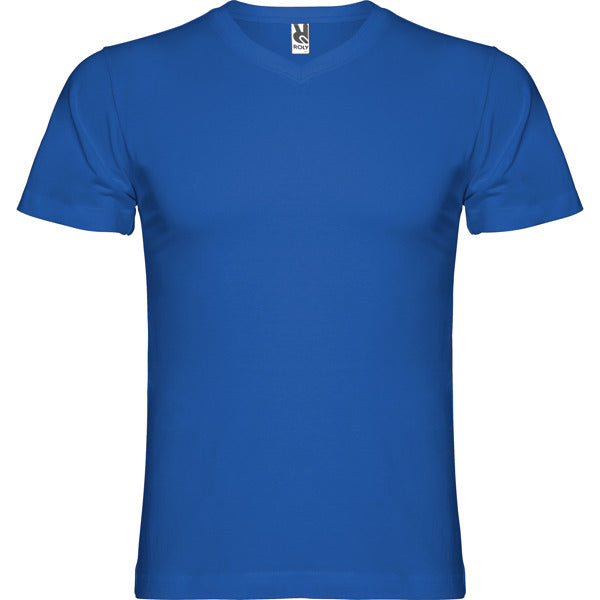 Roly Samoyedo men's T-shirt in royal blue, ready for logo printing or embroidery