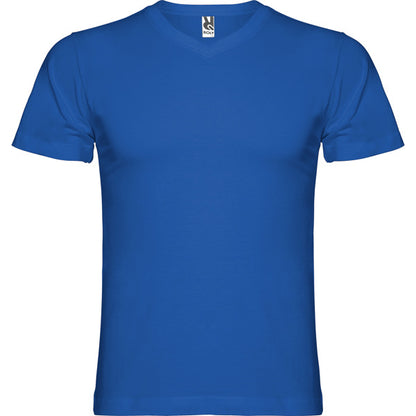 Roly Samoyedo men's T-shirt in royal blue, ready for logo printing or embroidery