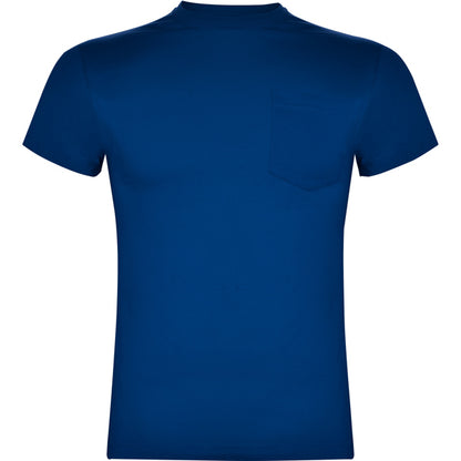Roly Teckel men's T-shirt in royal blue, ready for logo printing or embroidery