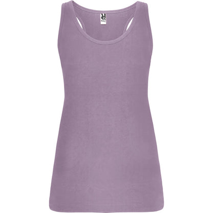 Roly Brenda women's tank top in lavender, ready for logo printing or embroidery