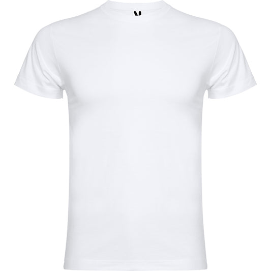Roly Braco men's T-shirt in white, ready for logo printing or embroidery