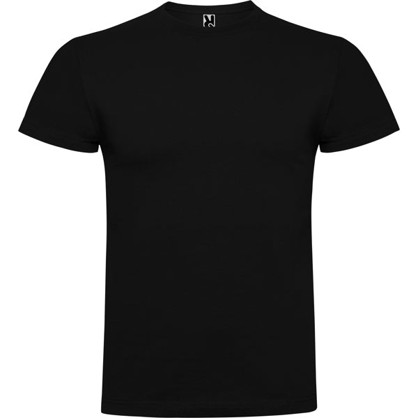 Roly Braco men's T-shirt in black, ready for logo printing or embroidery