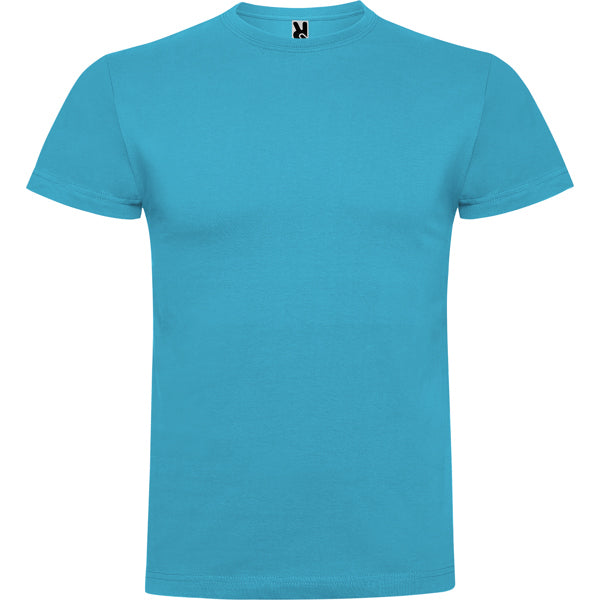 Roly Braco men's T-shirt in turquoise, ready for logo printing or embroidery