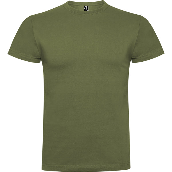 Roly Braco men's T-shirt in army green, ready for logo printing or embroidery