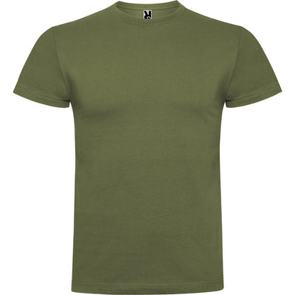 Roly Braco men's T-shirt in army green, ready for logo printing or embroidery