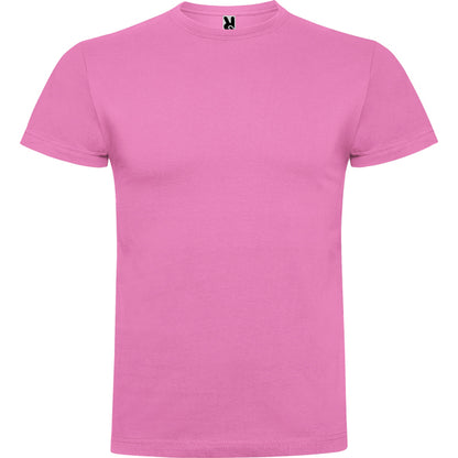 Roly Braco men's T-shirt in bubble gum pink, ready for logo printing or embroidery