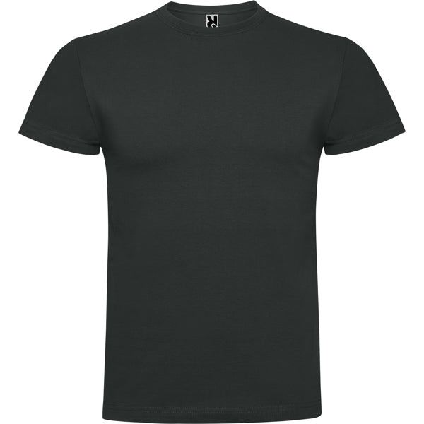 Roly Braco men's T-shirt in dark lead, ready for logo printing or embroidery