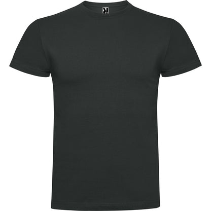 Roly Braco men's T-shirt in dark lead, ready for logo printing or embroidery