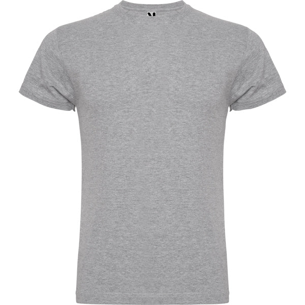 Roly Braco men's T-shirt in heather grey, ready for logo printing or embroidery