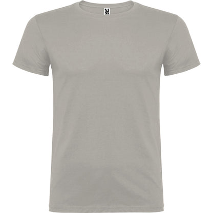 Roly Beagle unisex T-shirt in stone grey, ready for logo printing or embroidery