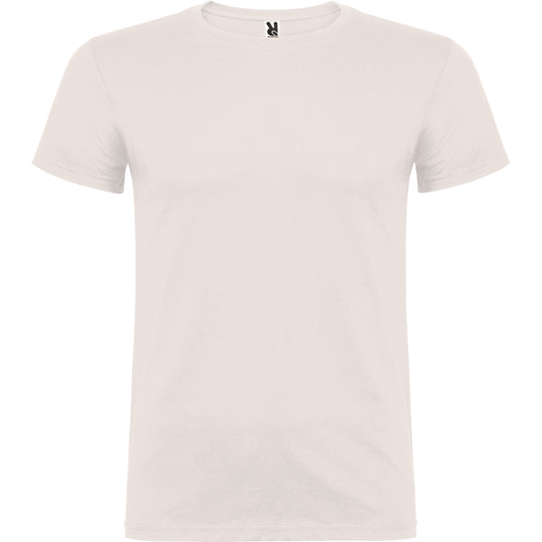 Roly Beagle unisex T-shirt in vintage white, ready for logo printing or embroidery