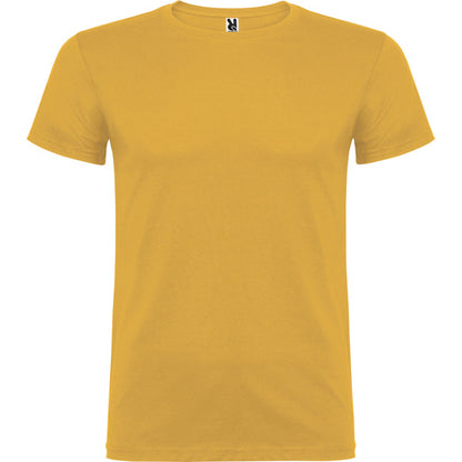 Roly Beagle unisex T-shirt in ochre, ready for logo printing or embroidery