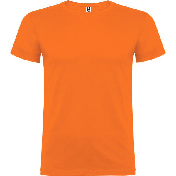 Roly Beagle unisex T-shirt in orange, ready for logo printing or embroidery