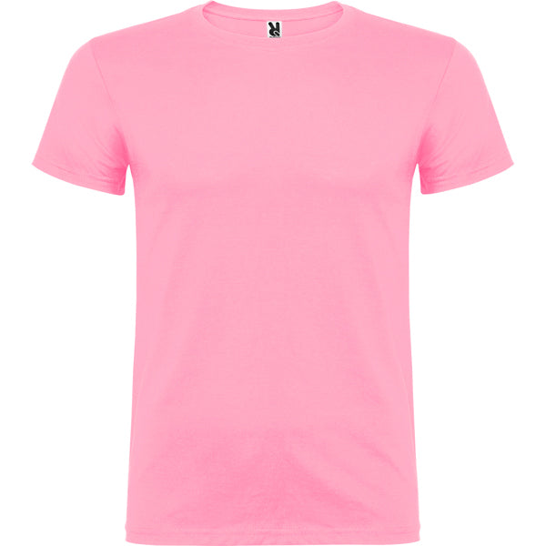 Roly Beagle unisex T-shirt in silk pink, ready for logo printing or embroidery
