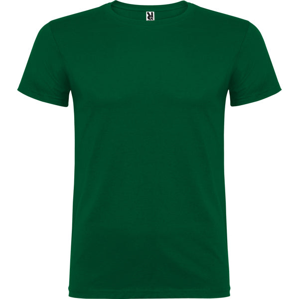 Roly Beagle unisex T-shirt in bottle green, ready for logo printing or embroidery