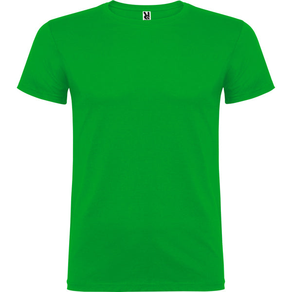 Roly Beagle unisex T-shirt in grass green, ready for logo printing or embroidery