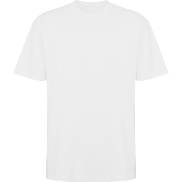 Roly Bull unisex T-shirt in white, ready for logo printing or embroidery