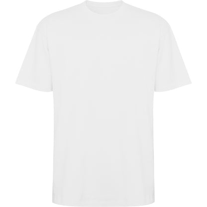 Roly Bull unisex T-shirt in white, ready for logo printing or embroidery