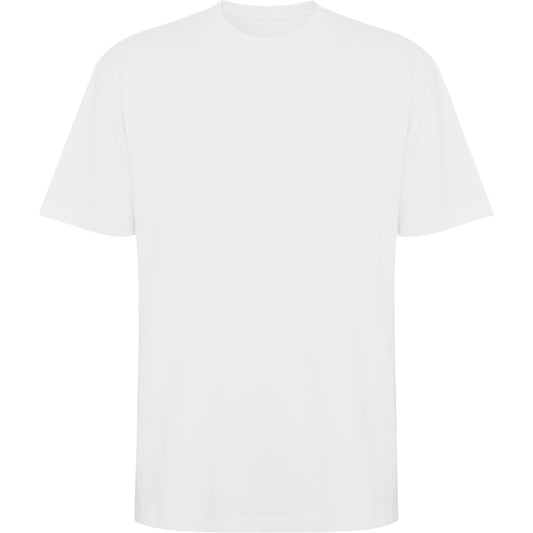 Roly Bull unisex T-shirt in white, ready for logo printing or embroidery