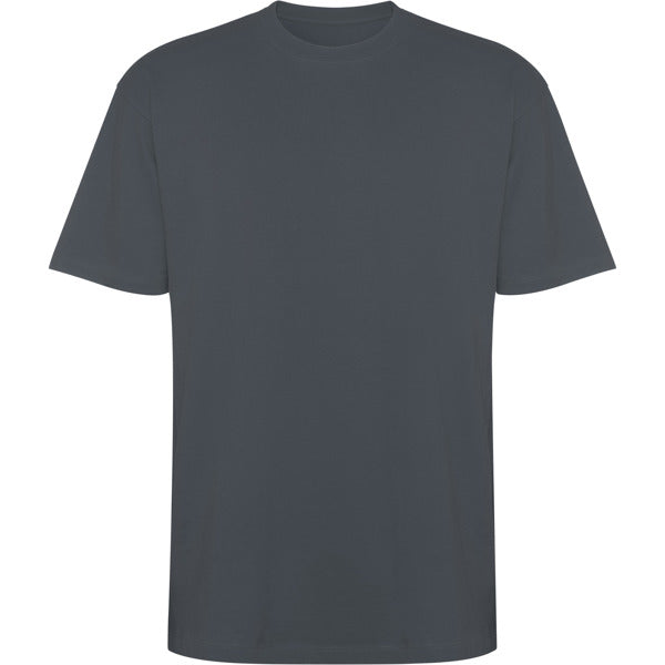 Roly Bull unisex T-shirt in ebony, ready for logo printing or embroidery