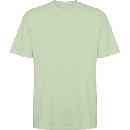Roly Bull unisex T-shirt in mist green, ready for logo printing or embroidery