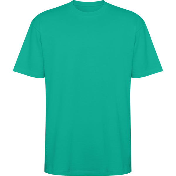 Roly Bull unisex T-shirt in jade, ready for logo printing or embroidery