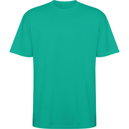 Roly Bull unisex T-shirt in jade, ready for logo printing or embroidery