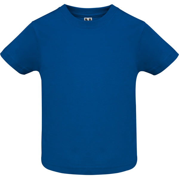 Roly Baby T-shirt in royal blue, ready for logo printing or embroidery