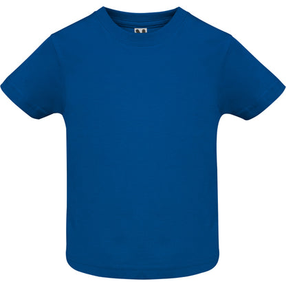 Roly Baby T-shirt in royal blue, ready for logo printing or embroidery