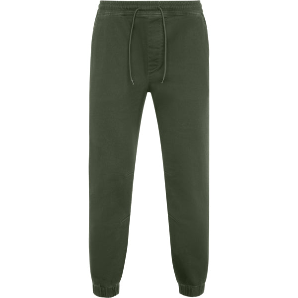 Roly Flexar unisex trousers in green smoke, ready for logo printing or embroidery