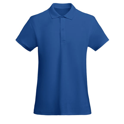 Roly Prince Woman women's polo shirt in royal blue, ready for logo printing or embroidery