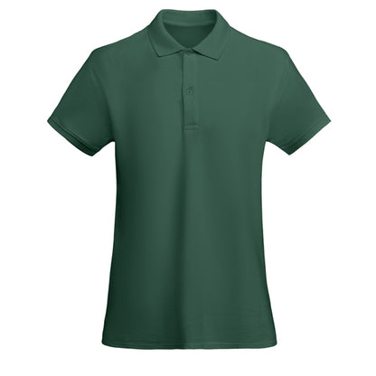 Roly Prince Woman women's polo shirt in bottle green, ready for logo printing or embroidery