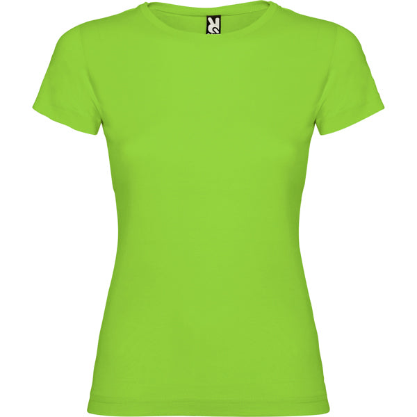 Roly Jamaica women's T-shirt in oasis green, ready for logo printing or embroidery