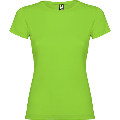 Roly Jamaica women's T-shirt in oasis green, ready for logo printing or embroidery