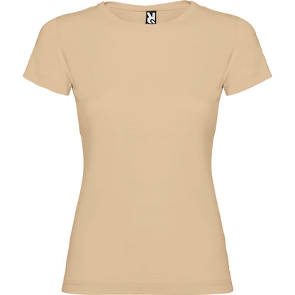 Roly Jamaica women's T-shirt in angora (natural), ready for logo printing or embroidery