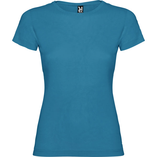 Roly Jamaica women's T-shirt in moonlight blue, ready for logo printing or embroidery
