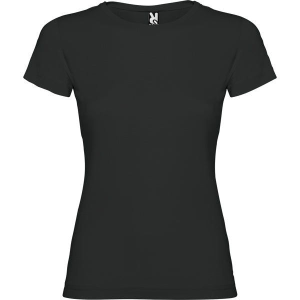 Roly Jamaica women's T-shirt in dark lead, ready for logo printing or embroidery