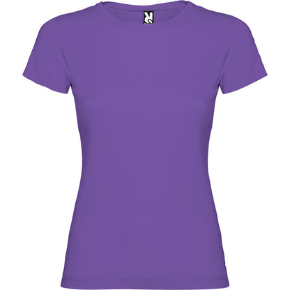 Roly Jamaica women's T-shirt in iris purple, ready for logo printing or embroidery