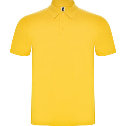 Roly Austral men's polo shirt in yellow, ready for logo printing or embroidery