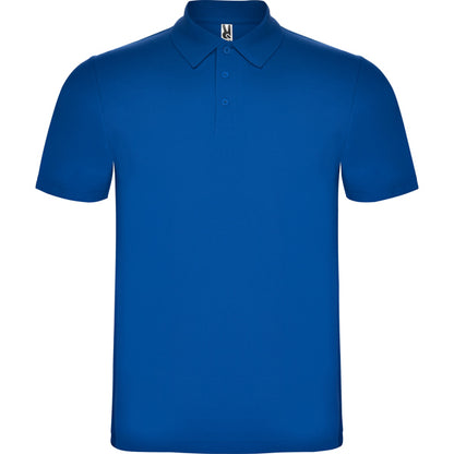 Roly Austral men's polo shirt in royal blue, ready for logo printing or embroidery