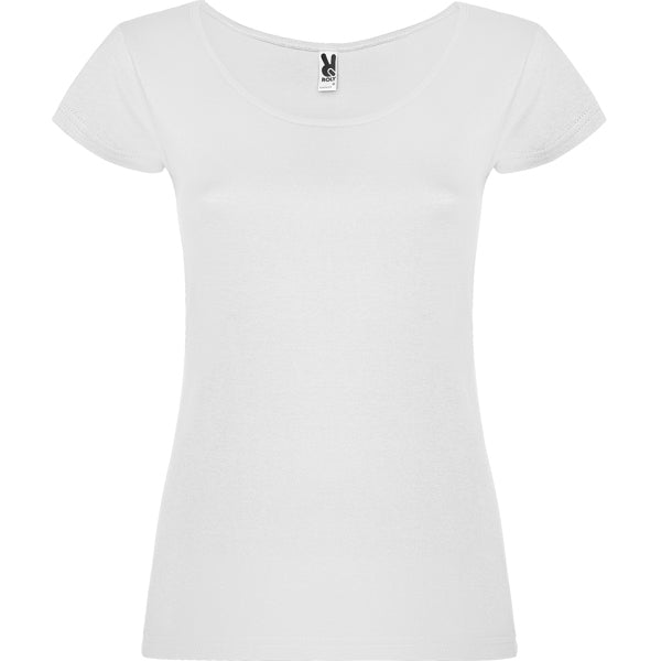 Roly Guadalupe women's T-shirt in white, ready for logo printing or embroidery
