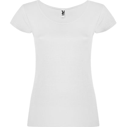 Roly Guadalupe women's T-shirt in white, ready for logo printing or embroidery
