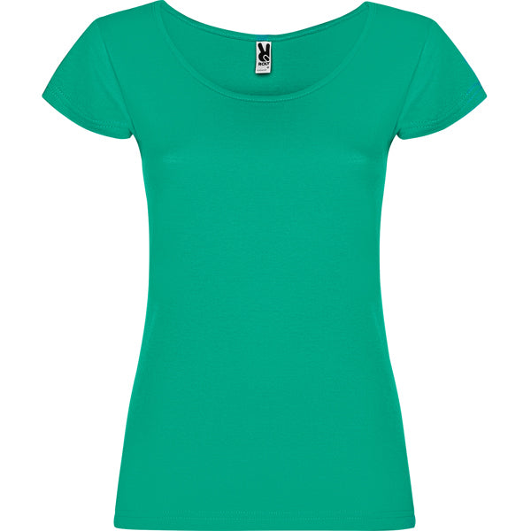 Roly Guadalupe women's T-shirt in jade, ready for logo printing or embroidery