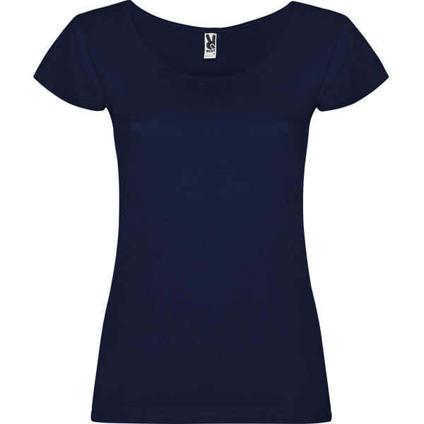 Roly Guadalupe women's T-shirt in navy blue, ready for logo printing or embroidery